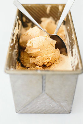 Pumpkin No-Churn Ice Cream